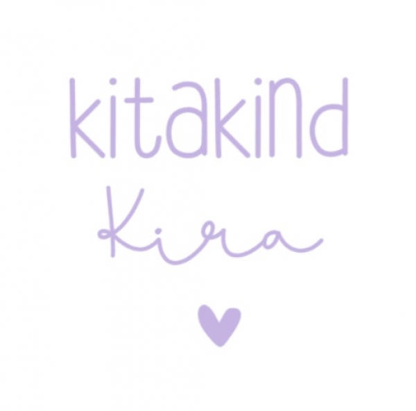 Kitakind Herz Bügelbild